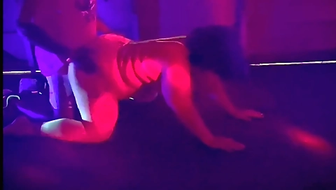 Amateur interracial blonde with big tits fucked by a black man