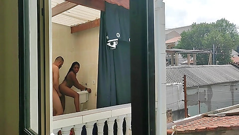 Hot brunette with a hot ass is getting banged hard