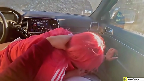 Asian gets drunk and left her boyfriend to give him a deepthroat