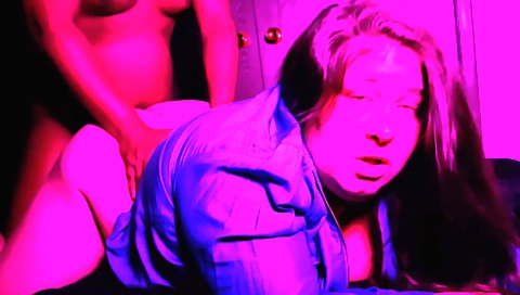 Amateur brunette with big boobs 18+ rides a big cock